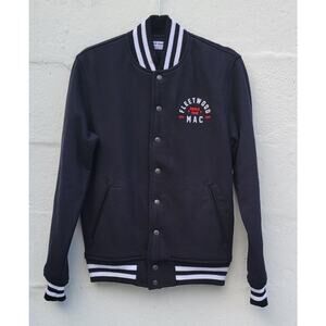 Fleetwood Mac World Tour Varsity Jacket Mens Size XS Black American Apparel